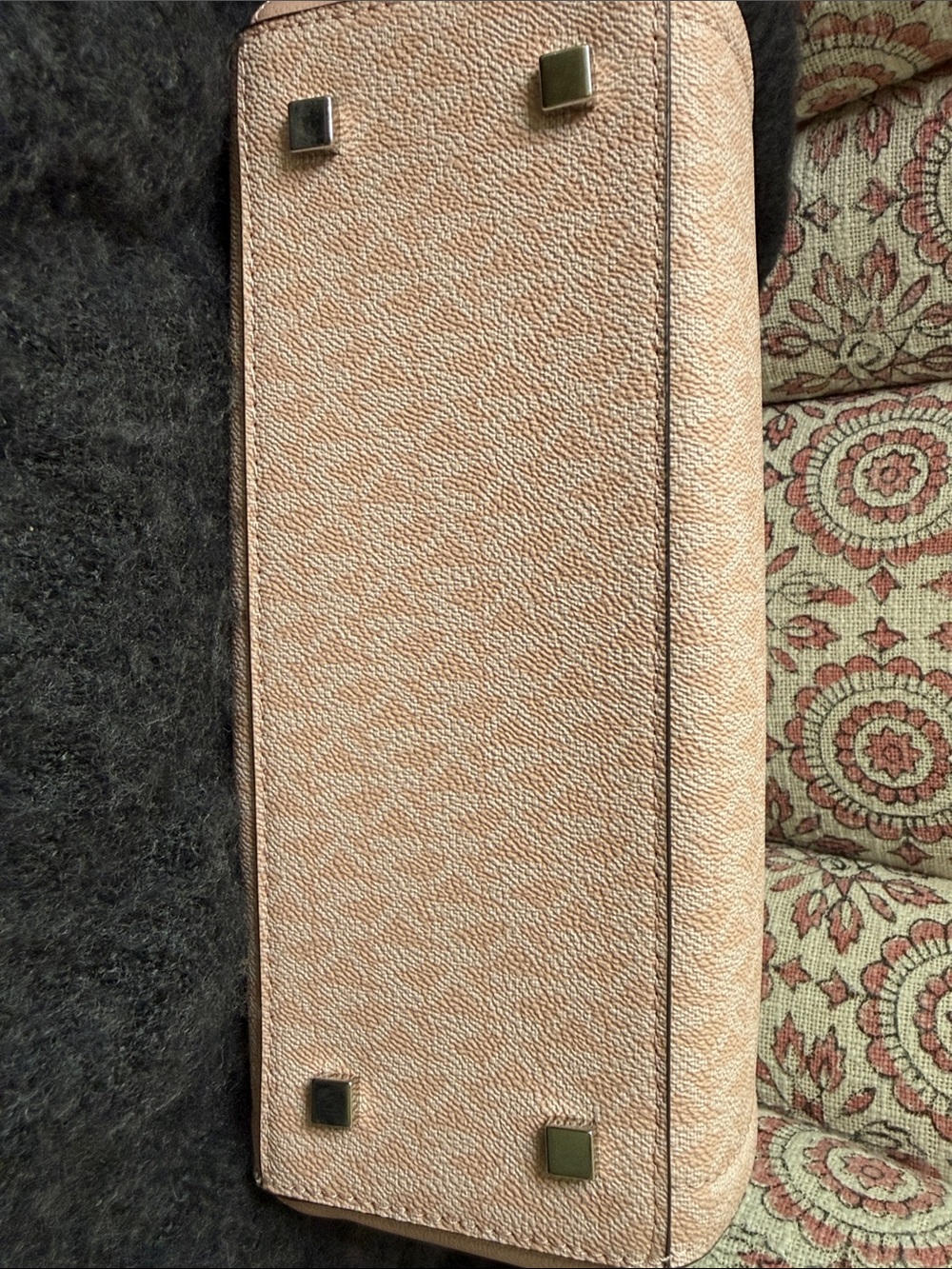 Michael Kors Laila Small Satchel in Dirty Rose - Picture 5 of 9